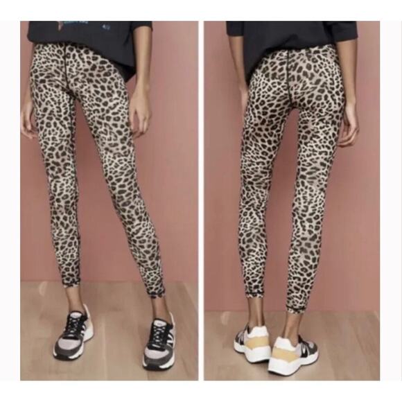 Spiritual Gangster Cheetah Perfect High Waist Leggings Womens Small Animal Print - Picture 5 of 12